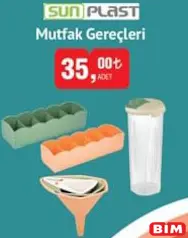 SUNPLAST MUTFAK GEREÇLERİ